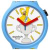 SWATCH Men 47mm White Watch SB05Z100 SB05Z100