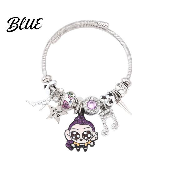 Stretch Fit Bracelet Korean Pop DIY Anime Inspired Adjustable Trendy