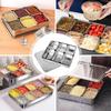 6/8 Grids Seasoning Box Rust-proof Food Container Durable Storage Box