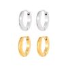 Stainless Steel Small Hoop Earrings for Women Men Jewelry Accessories Gifts