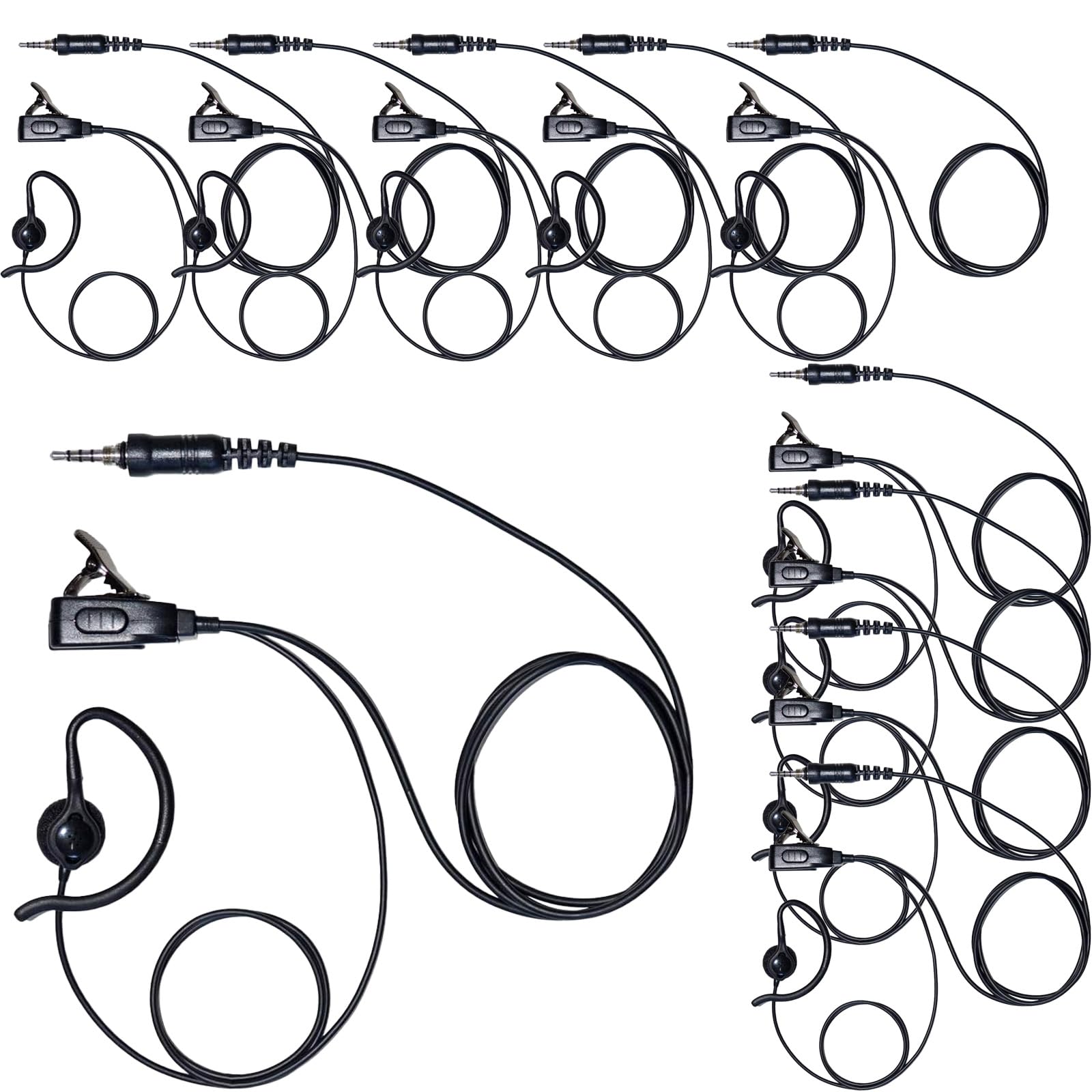 

BLUE CENTURY compatible with Blue and Motorola plugs VOX waterproof earphones with microphone and spare ear or earphones Japanese-made low-power