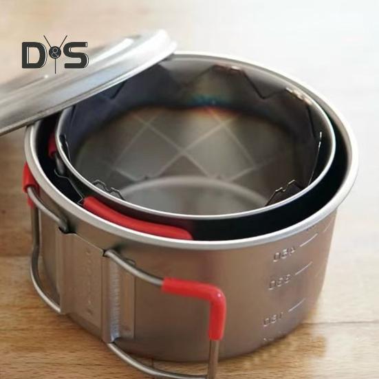 Kuchenka kempingowa Osłona przeciwwiatrowa Ultralekki Stojak ze stali nierdzewnej na kuchenkę alkoholową Osłona przeciwwiatrowa Wielofunkcyjna Pokrywa lampy na kemping na zewnątrz, wędrówki