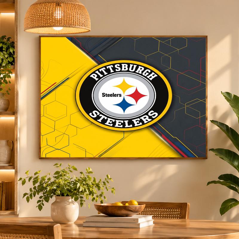 5D Diamond Painting Pittsburgh Steelers DIY Full Drill Diamond Art Kit Home Decoration