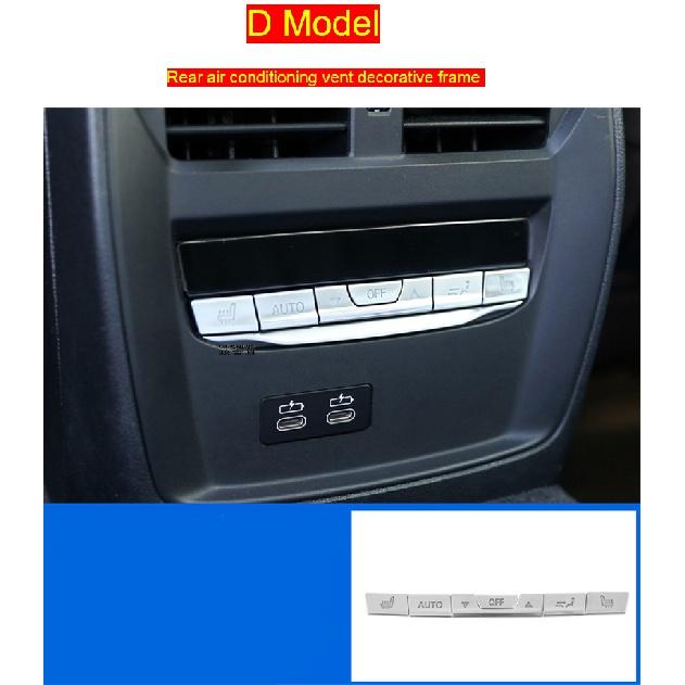 Car Styling Steering Wheel Buttons Decoration Frame Covers Stickers Trim for BMW 3 Series G20 G28  Lnterior Auto