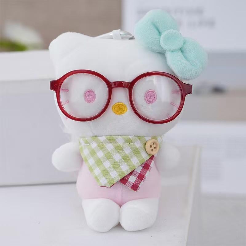 Cat Plush Keychain With Super Soft Short Plush For Bags And Kids