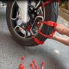 Snow Chains For Motorcycles Reusable Anti Snow Chain Nylon With Storage Bag Anti Skid Car Tire Chains Extrication Chain For Snow