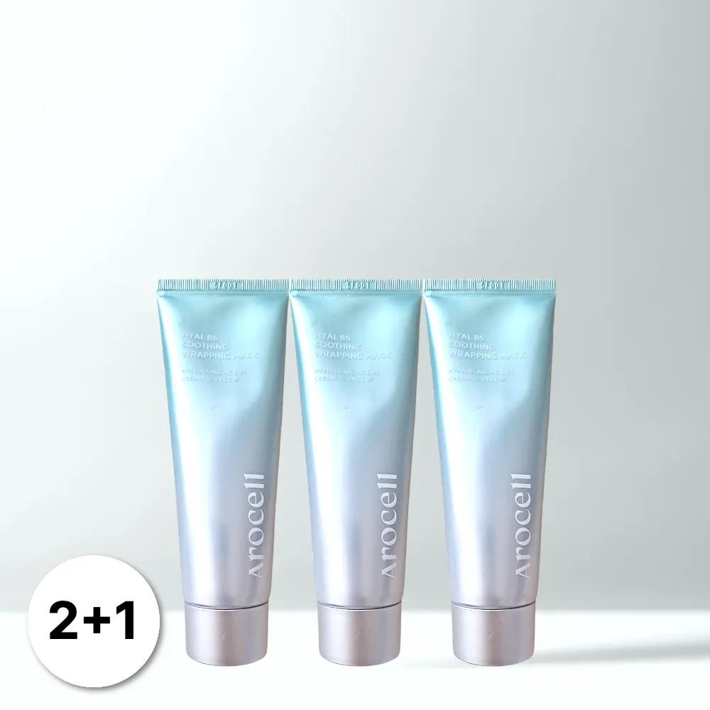 AROCELL Hyal B5 Soothing Wrapping Mask Cooling Glow 80ml 3 Pieces