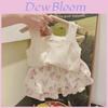 Korean Style Girls Summer Outfit Elegant Two Piece Set With Sweet Lace Knitted Tank And Soft Bloomers For Kids Ages Eight And Up