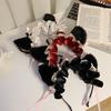 Cute Cat Ear Bell Headband Cosplay Lovely Kitty Hair Clip Hair Accessories Maid Barrette Bow Headband