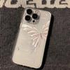 Gilt butterfly is suitable for Apple 16PROMAX mobile phone case iPhone15 transparent 14 creative 13 soft case 12 trendy models