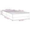 Box Spring Bed Frame Black 90 x 190 cm Faux Leather
