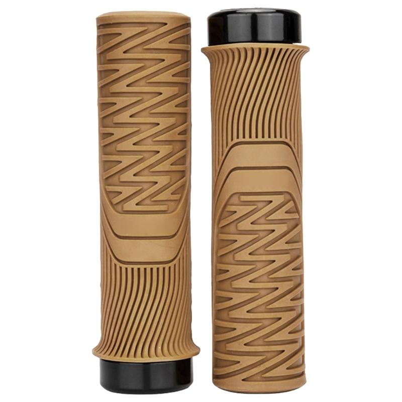 Nonslip Cycling Handle Grips Mountain Bike Handlebar Grips Replacement Cycling Handle Grips with Aluminium Locks
