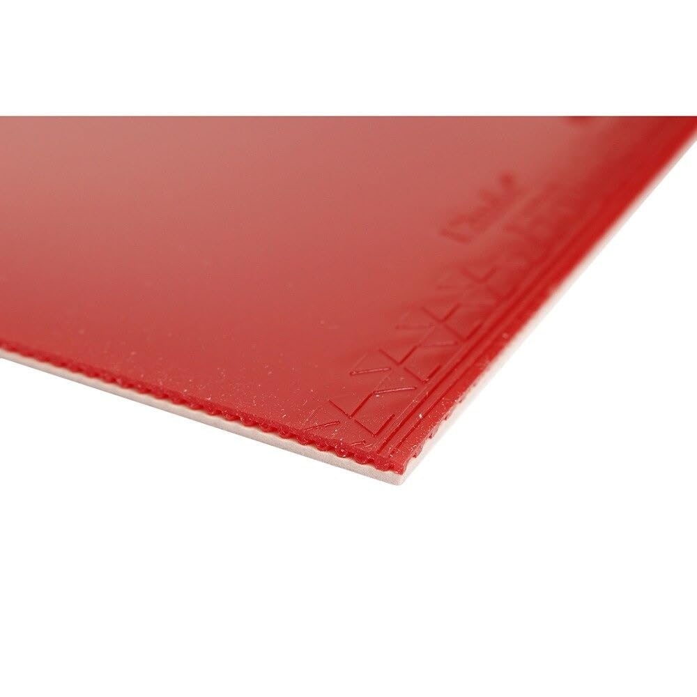 Nittaku Cauciuc Tenis de Masă Hammond Back Soft, Elasticitate Mare, Roșu Gros, NR-8527