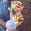 Genuine Crayon Shin-chan Kung Fu Keychain Backpack Pendant Anime Doll