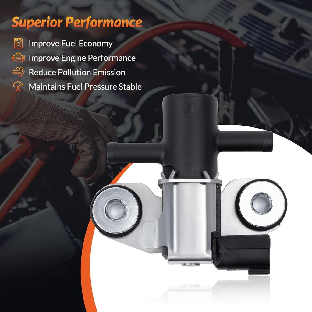 Vapor Canister Purge Valve Solenoid EVAP Compatible For Nissan Sentra 2007-2012, Rogue 2008-2017, Altima, Pathfinder, Murano, GT-R, Maxima & Infiniti
