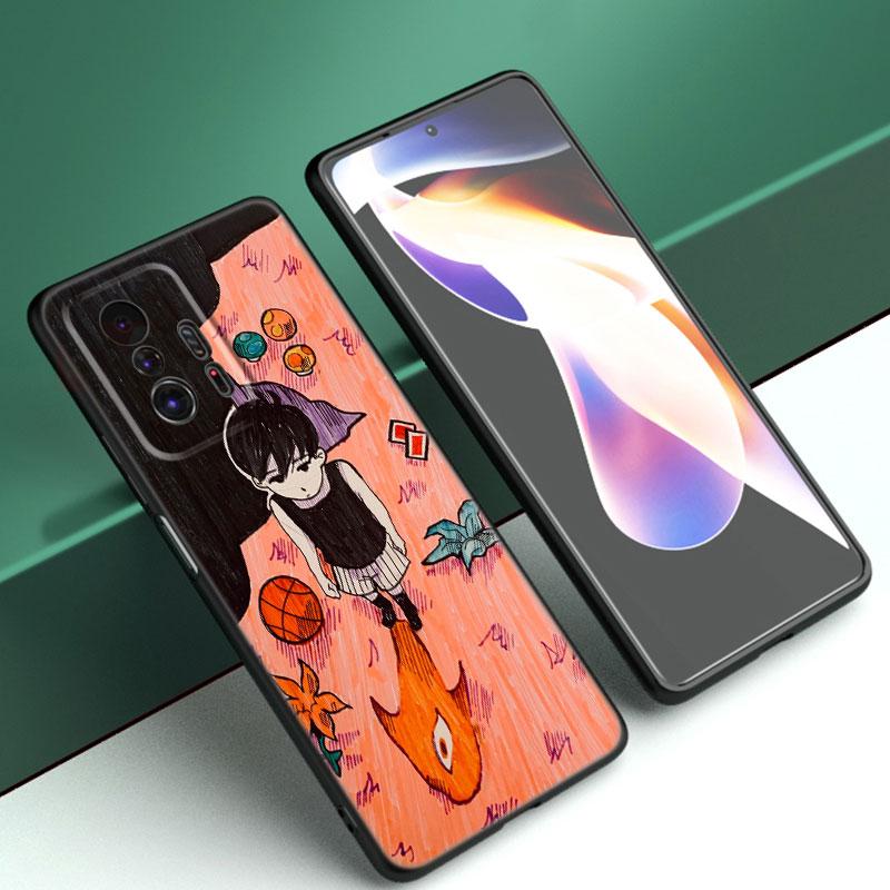 

Чехол для телефона с фанартом игры Omori для Xiaomi Mi A2 8 9 SE Note 10 10T 11 12 Lite 9T 11T 12S 12T Pro A3 6X 12X Мягкий ТПУ Черный чехол Xiaomi Mi A2(6X)