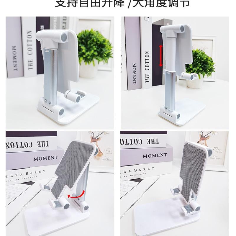 New Mobile Phone Holder Retractable Douyin Desktop Bracket Street Stall Live Broadcast Portable Tablet Holder Multi-function