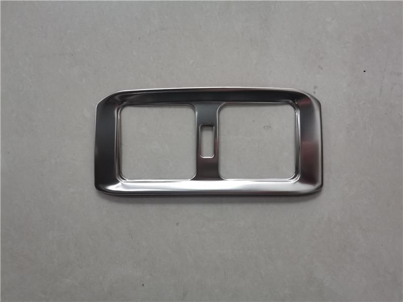 1PC For 2019 2020 Toyota RAV4 RAV 4 MK5 Stainless Steel Rear Air Conditioning Outlet Decoration Cover