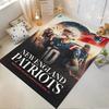 New England Patriots Football Team Rug Non-slip rug suitable for living room and bedroom sofas.