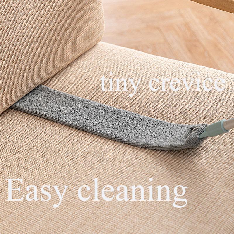 Gap Dust Removal Dust Sweeping Cleaning Tool Long Handle Extended Brush Duster Bed Bottom Furniture Static Electricity Dust Cleaning Household Use