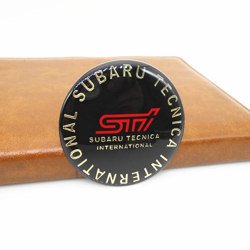 Tapa Central de Rueda de Coche 56mm/65mm Emblema Pegatina Accesorio Para Subaru STI Forester Impreza Legacy Outback XV BRZ WRX Tribeca WW222