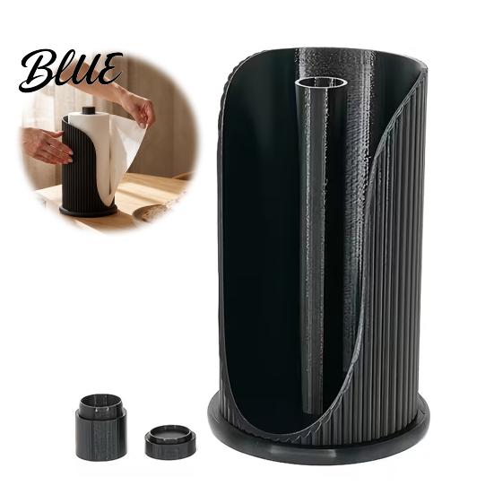 Easy Access Paper Print PLA Roll Holder Vertical Striped Towel Rack Modern 3D Standing Durable