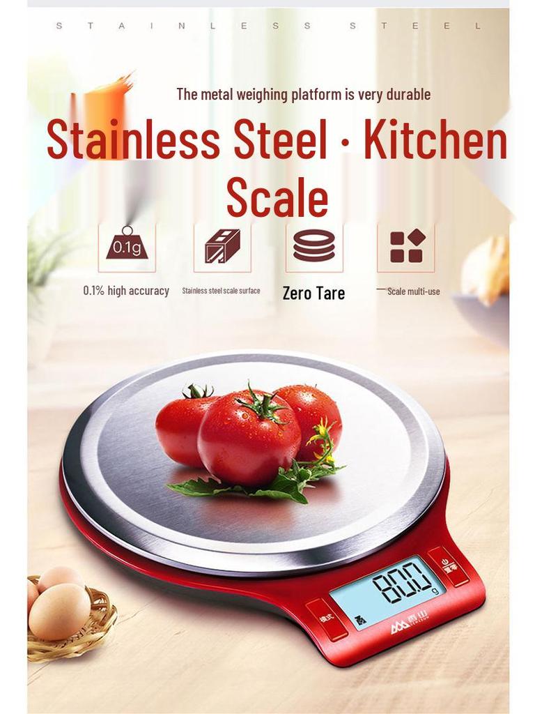 Xiangshan 5KG Kitchen Electronic Scale with 0.1g Precision for Baking and Household Use