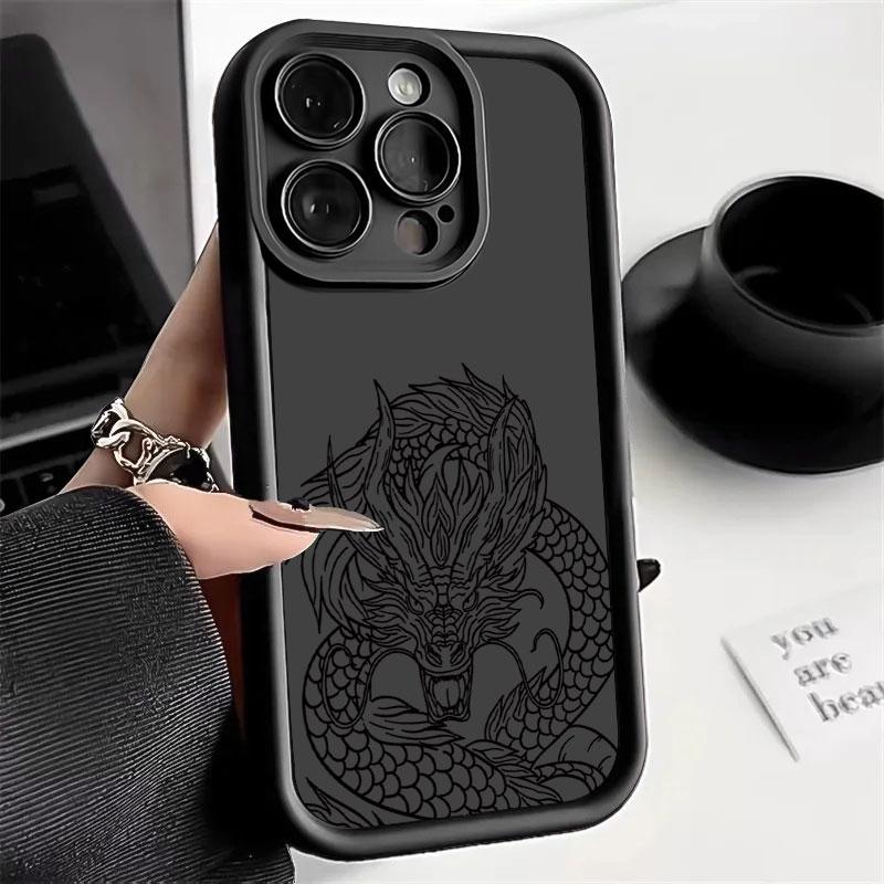 

Chinese Dragon Phone Case For Redmi Note 11 10 9 8 Pro Max /Note 10S 11S 9S Full Package Shockproof Silicone Soft Protect Cover Redmi Note11S 4G