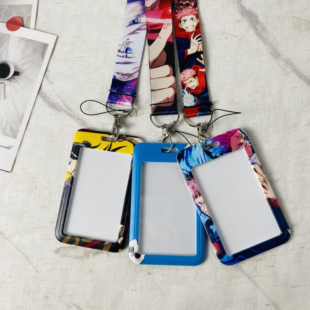Anime Lanyard For Keychain ID Card Cover Passport Student USB Badge Holder Cool Neck Straps Accessories Friends Gifts