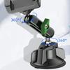 Universal Car Phone Mount with Height Adjustment Dashboards Suction Base 360 Rotate Stand for 4.7 To 7.2in Mobile Devices