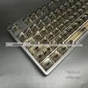 Matte Transparent Crystal Keycaps: 61/87/104-Key Universal, Customized, Highly Translucent.