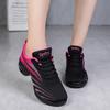 Women  Orthopedic Shoes Jazz Modern Dancing Shoes Mesh Sneakers Black White Pink Shoes with Height Increase Air Cushion
