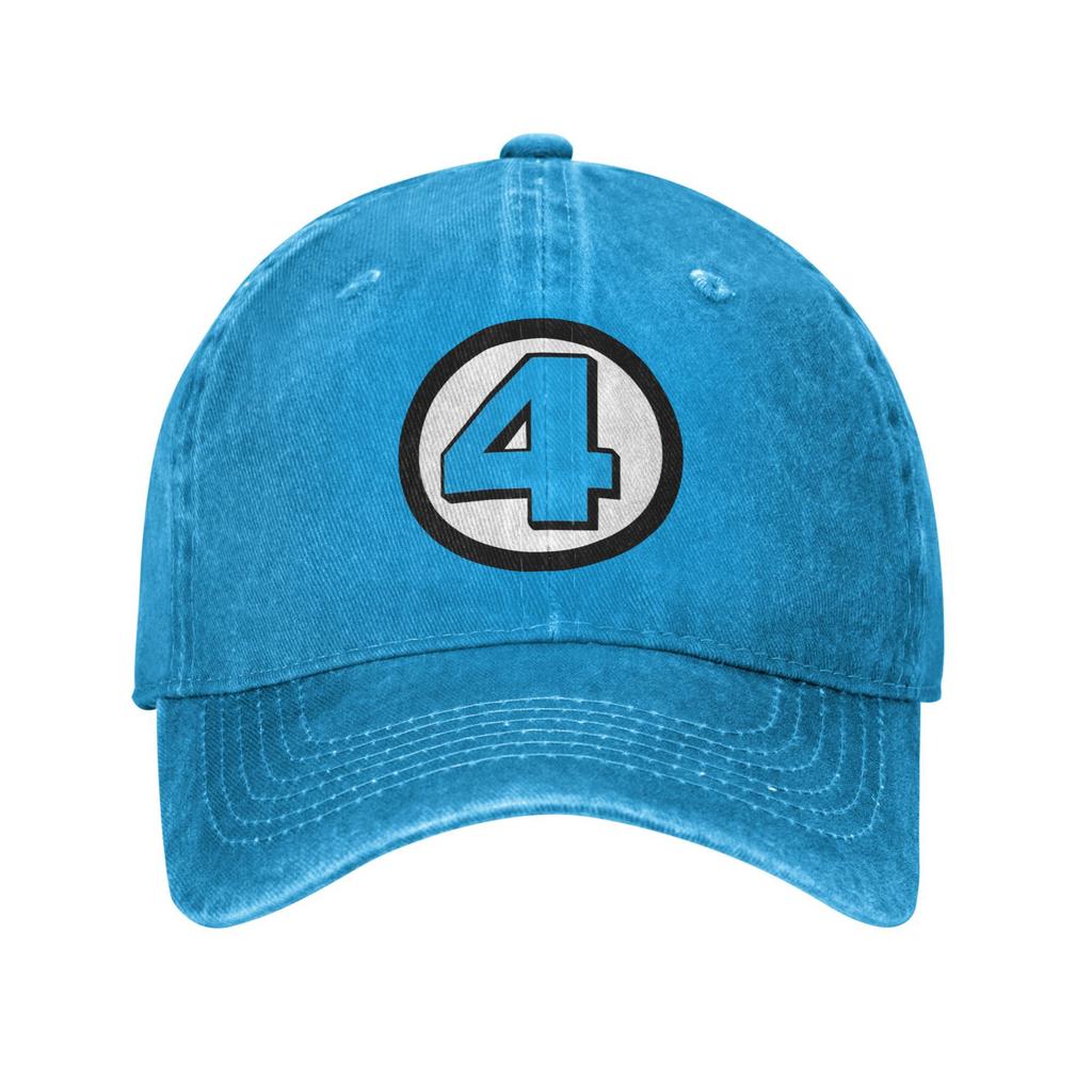 Fantastic Four 4 Logo Merch Baseball Cap Men Women Fashion  Caps Hat Adjustable Trucker Hats Snapback Cap