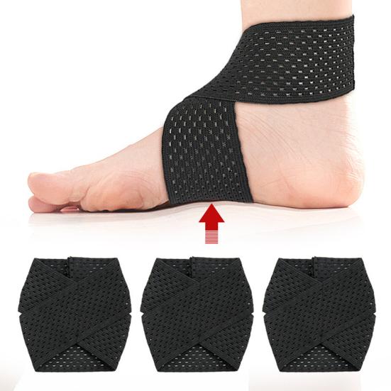 Ankle Brace for Sprained Ankle Adjustable Arch Support Achilles Tendonitis Plantar Fasciitis Relief Compression Ankle Wrap for Men Women