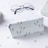 1pc Eyewear Protector for Eyeglasses PU Fashion Folding Sunglasses Box Portable Spectacle Cases Triangle