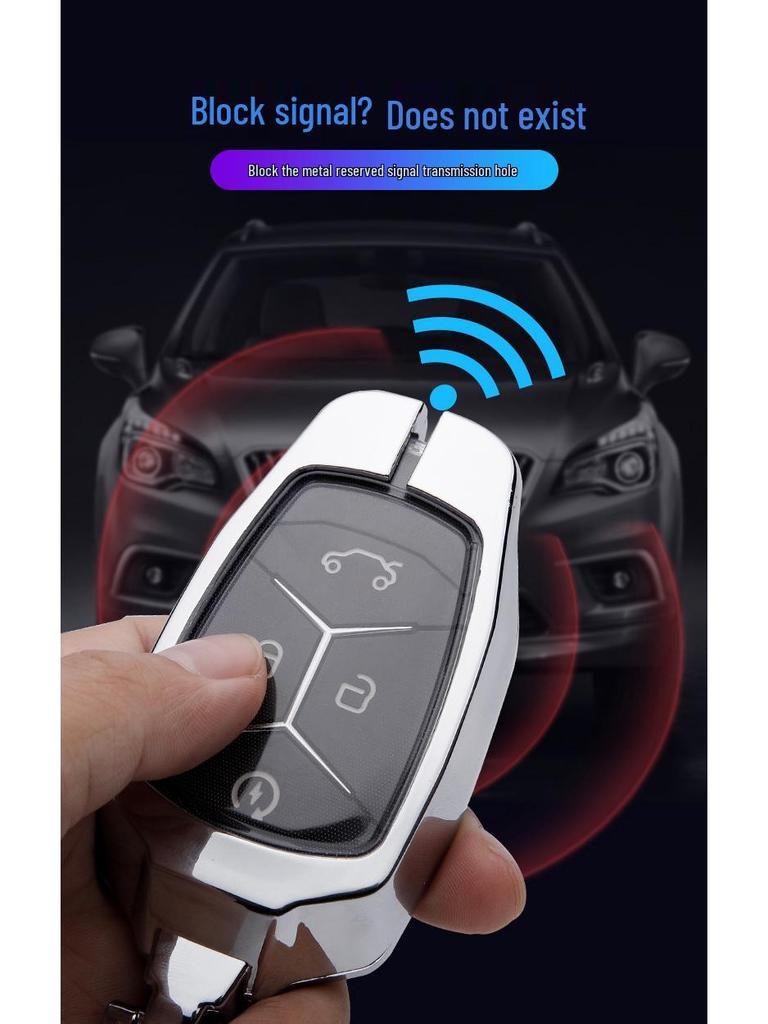 Lynk&Co 01/02/03 Key Fob Cover with Buckle - 01 PHEV Remote Protection.