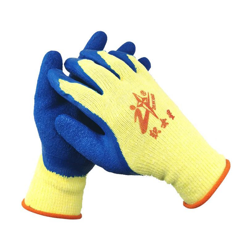 Tingbai Vega Series Wrinkle Dipped Work Gloves