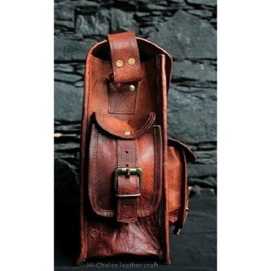 Мужской рюкзак из натуральной кожи козы — фото 5