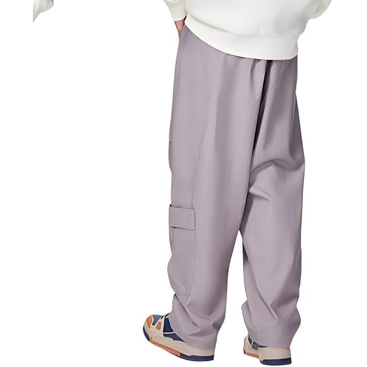 Li Ning CF Tracing Casual Pants Unisex Gray AKXSC21-2
