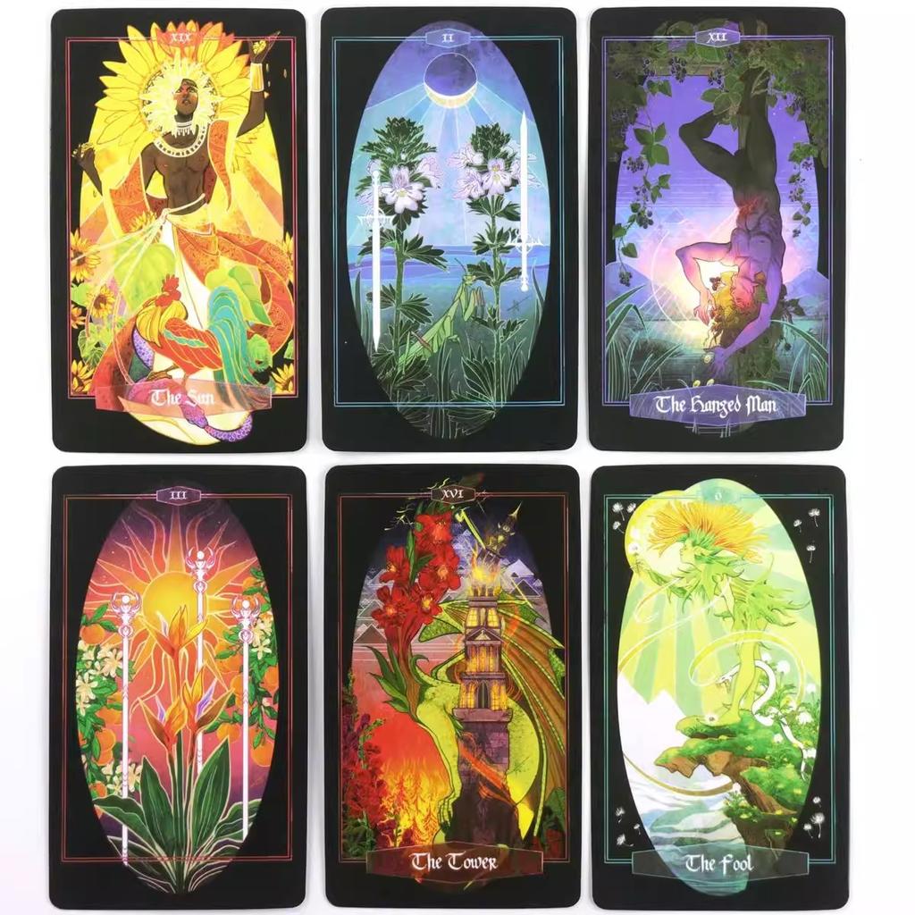 Les Enfants d'Ostara Cartes de Tarot Versions Anglaises Jeu de Société pour Fête