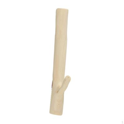Dekorativer Holz Haken, Rustikaler Hut Mantel Wandaufkleber Schlüssel Halter, Ast Haken für