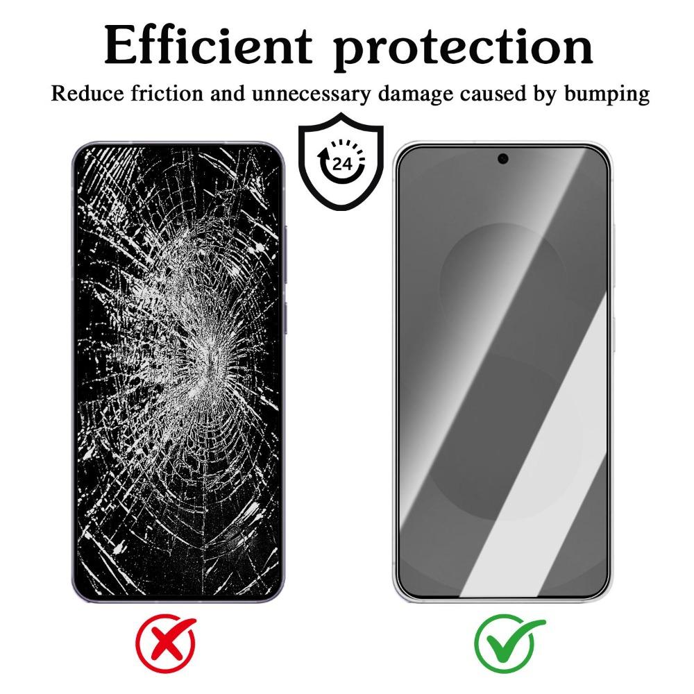 3-1PCS Easy Install Privacy Tempered Glass for Samsung Galaxy S26/S26 Plus/S26 Ultra Anti-spy Screen Protector Dust Free Covers