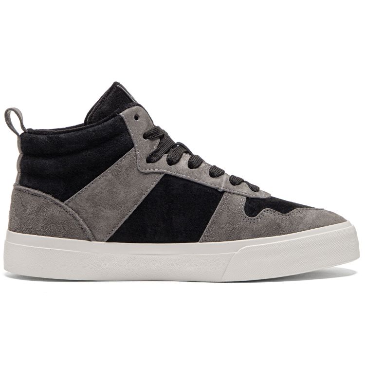 Kappa Fleece Lined Warm Non-Slip Durable High-Top Skate Shoes Unisex Sneakers Black K0DZ5CC55CJ1-990