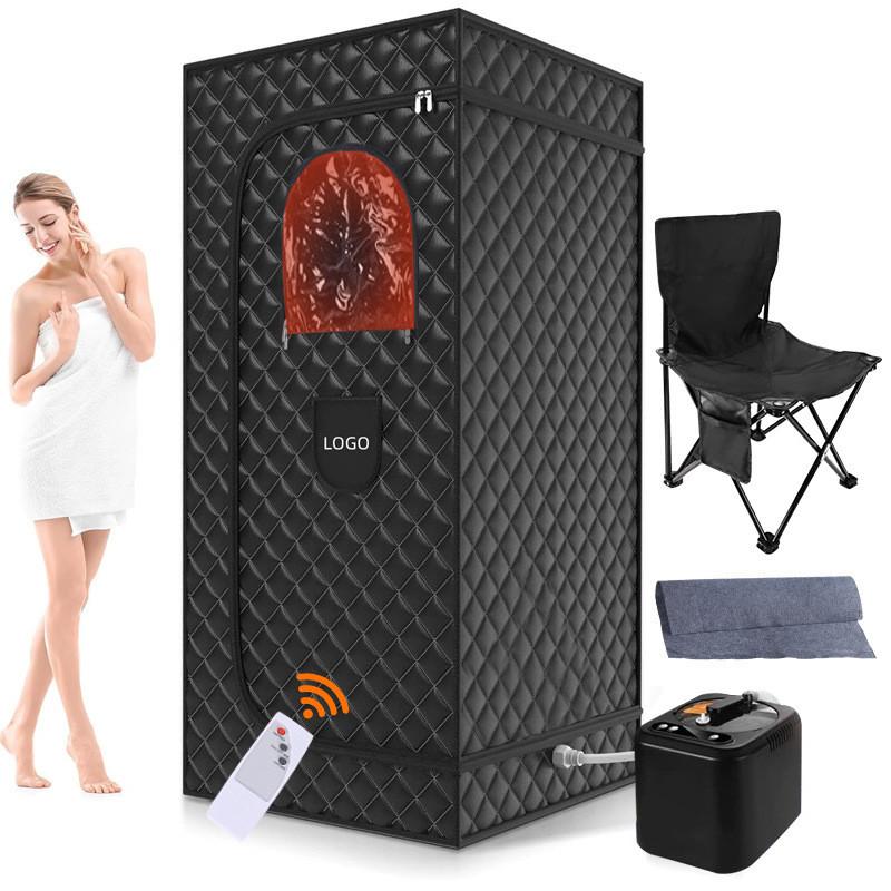 Portable Steam Sauna Kit Household Whole Body Sauna Box Promote Blood Circulation Sweat Steam Room