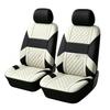 Autositzbezug Set Polyester Universal Ganzjahres mit Kreuzschraffur-Struktur für Familienfahrzeuge