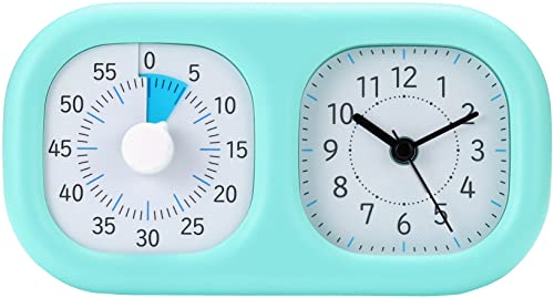 Sonic Timer Toki-Sapo Uhr Plus, Minzblau, LV-3521-MB, Erfasst den Zeitverlauf