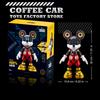 30cm Mickey Mouse Bricks 3D Model Cute Anime Building Blocks Dolls Action Figure Assembly Toy Cartoon Decor Birthday Gift