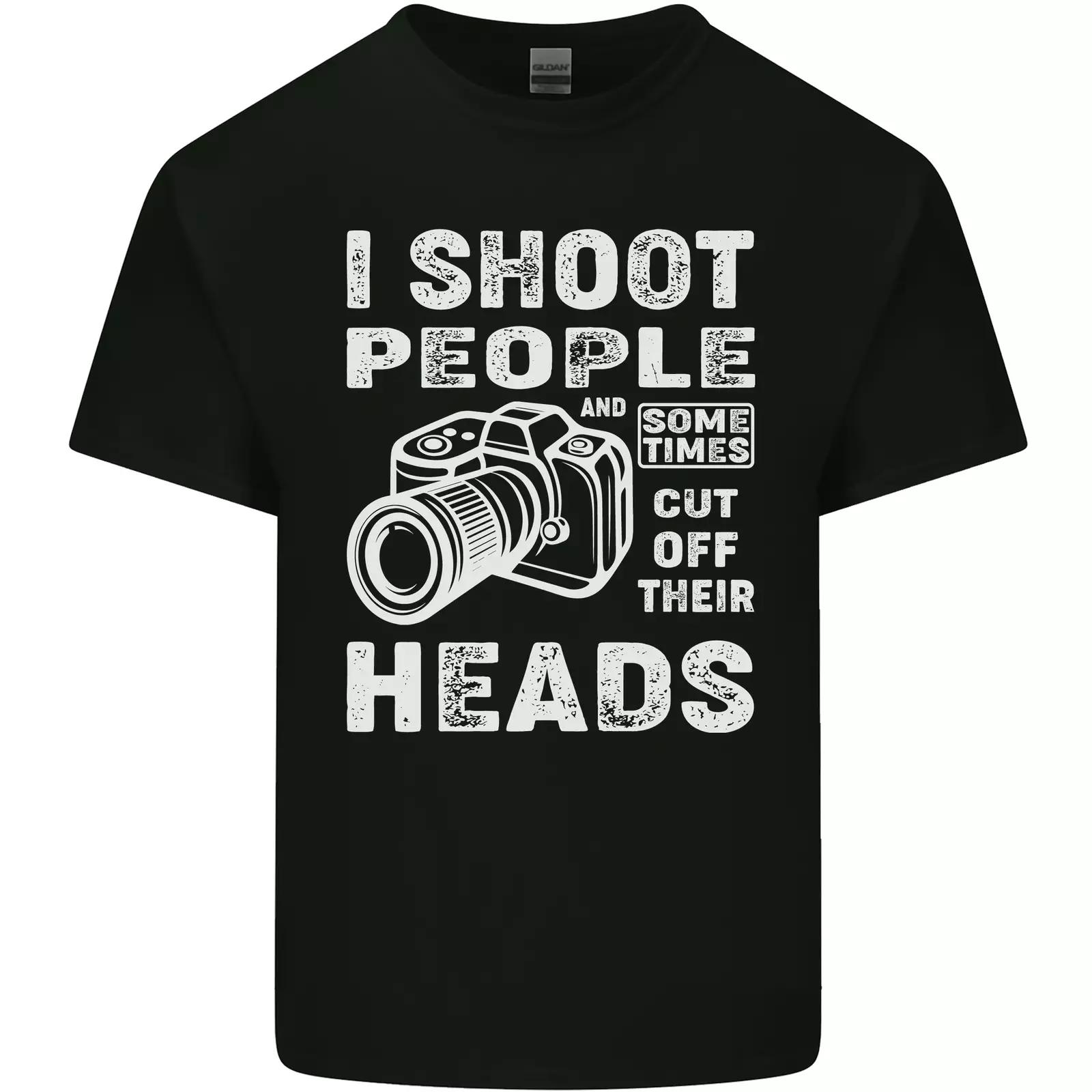 

Photography I Shoot People Photographer Mens Cotton T-Shirt Tee Top XL