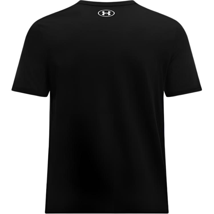 Under Armour SS25 Strip Series Versatile Comfortable Short Sleeve T-Shirt Men Tops Black 1390203-001
