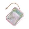 Cartoon Art PVC See Through Bag Lightweight Display Case Ergonomic Design Clear Storage Bags For Gifts Travel
